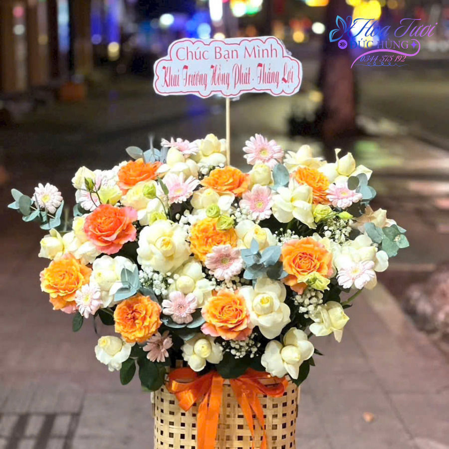 Giỏ Hoa Hồng GH024